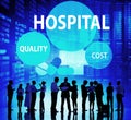 Hospital Quality Cost Healthcare Treatment Concept Royalty Free Stock Photo
