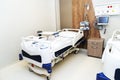 Hospital room with beds and comfortable medical equipped in a modern hospital Royalty Free Stock Photo