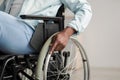 Hospital for service patient and disabled people Royalty Free Stock Photo
