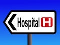 Hospital sign