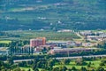 The hospital of Sion in Valais in summer 2023