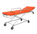 Hospital Stretcher Trolley Isolated