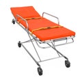 Hospital Stretcher Trolley Isolated