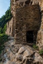 Hospital for sufferers of the plague in 1630 at the horrid of Foresto TO - Piedmont - Italy