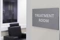 Hospital treatment room. Royalty Free Stock Photo