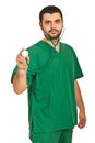Hospital worker Royalty Free Stock Photo