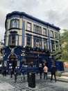 Historical London public house  Pub in London Royalty Free Stock Photo