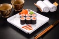 Hossomaki Sushi Royalty Free Stock Photo