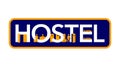 Hostel logo for reception signboard banner