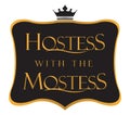 Hostess with the Mostess Royalty Free Stock Photo
