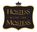 Hostess with the Mostess Royalty Free Stock Photo