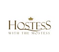 Hostess with the Mostess Logo Design Royalty Free Stock Photo
