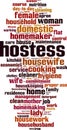 Hostess word cloud