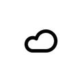 Cloud server icon. Hosting network sign Royalty Free Stock Photo
