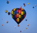 Hot air ballon festival Royalty Free Stock Photo