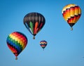 Hot air ballon festival summer blue sky Royalty Free Stock Photo