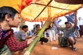 Hot-air ballon festival in Taunggyi, Myanmar (Burma)