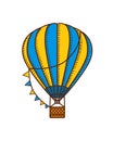 Hot air ballon