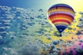 Hot air balloon Royalty Free Stock Photo