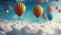 hot air balloon Royalty Free Stock Photo