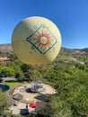 Hot Air Balloon attraction inside San Diego safari park zoo in San Diego Royalty Free Stock Photo