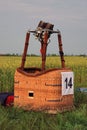 Hot air balloon basket