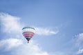 Hot air Balloon on a blue sky Royalty Free Stock Photo