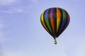 Hot Air Balloon in Blue Sky Royalty Free Stock Photo