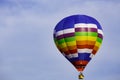 Hot Air Balloon in Blue Sky Royalty Free Stock Photo