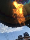 Hot air balloon burner