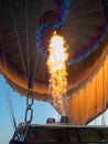 Hot air balloon burner