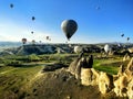 Hot air balloon Cappadocia Turkey Royalty Free Stock Photo