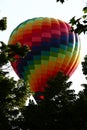 Hot air balloon in the city - Piacenza - Italy - 26/27 May 2018