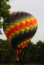 Hot air balloon in the city - Piacenza - Italy - 26/27 May 2018