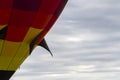 Hot-Air Balloon Detail Royalty Free Stock Photo