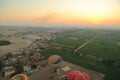 Hot air balloon in Egypt