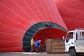 Hot air balloon in Egypt