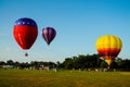 Hot Air Balloon Festival. Royalty Free Stock Photo