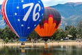 Hot air balloon festival Royalty Free Stock Photo