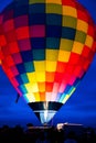 Hot Air Balloon Filling with Hot Air Royalty Free Stock Photo