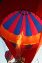 Hot air balloon firing