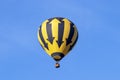 Hot air balloon flying in the sky