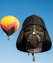 Darth Vadar Hot Air Balloon Liftoff Royalty Free Stock Photo