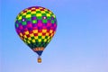 Hot Air Balloon with Multi Colored Squares
