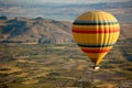 Hot Air Balloon Over Cappadocia Royalty Free Stock Photo