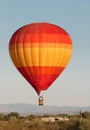 Hot Air Balloon Over North Phoenix Desert Royalty Free Stock Photo