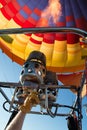 Hot Air Balloon Over North Phoenix Desert Royalty Free Stock Photo