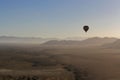 Hot air balloon over Sossusvlei, Namibia