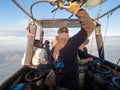 Hot air balloon pilot