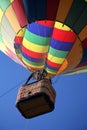 Hot Air Balloon Ride Closeup Royalty Free Stock Photo